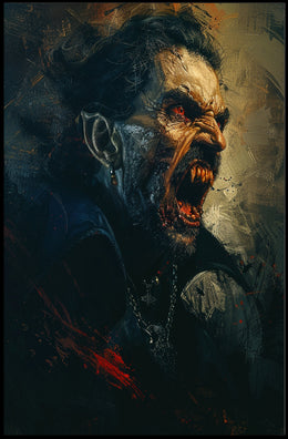 The Ferocious Vampire Poster PosterGoat