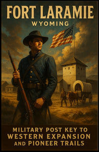 Fort Laramie Key To Western Expansion Poster
