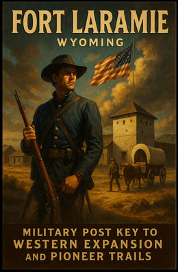 Fort Laramie Key To Western Expansion Poster