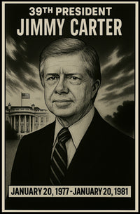 Jimmy Carter 39Th President Poster