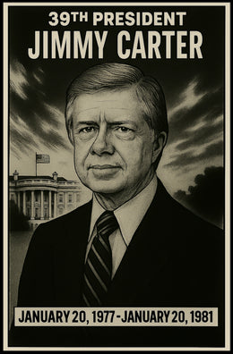 Jimmy Carter 39Th President Poster