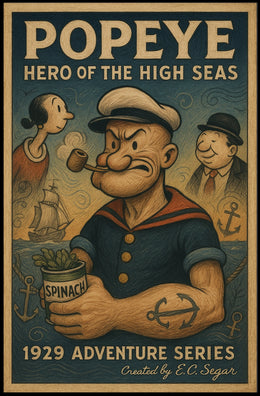 Popeye 1929 Art Poster POP-110