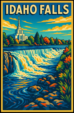 Idaho Falls Scenic Poster
