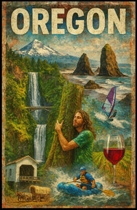 Discover Oregon Poster