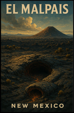 El Malpais, New Mexico Poster