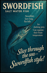 Swordfish Masters Of The Sea Poster