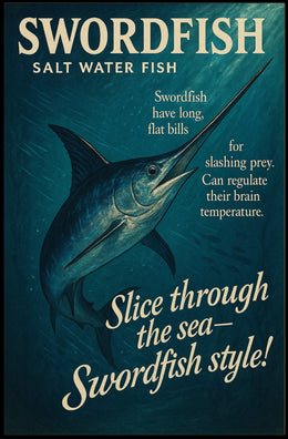 Swordfish Masters Of The Sea Poster