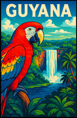 Guyana Tropical Paradise Poster