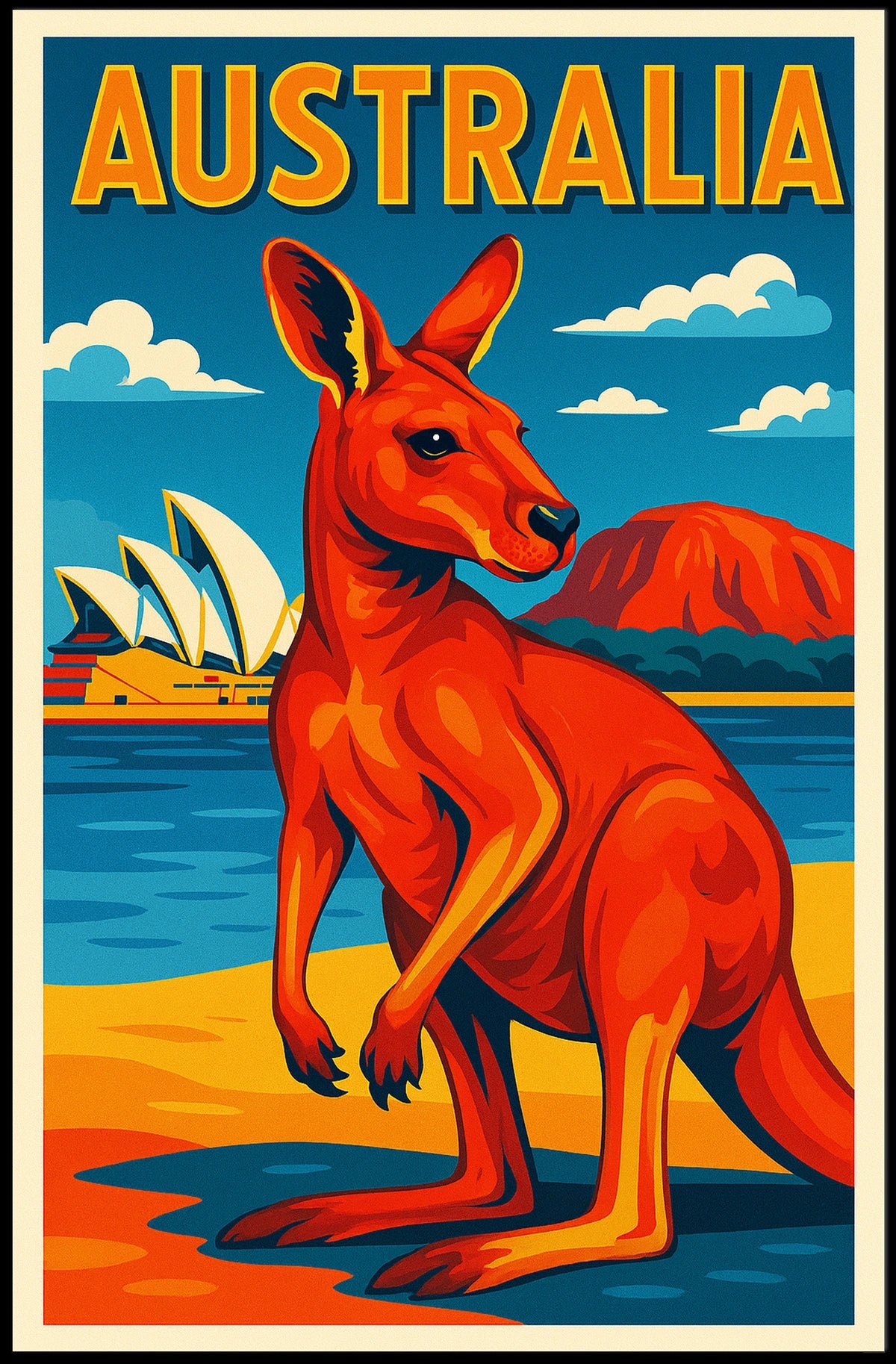 Australia Adventure Poster