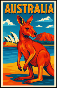 Australia Adventure Poster