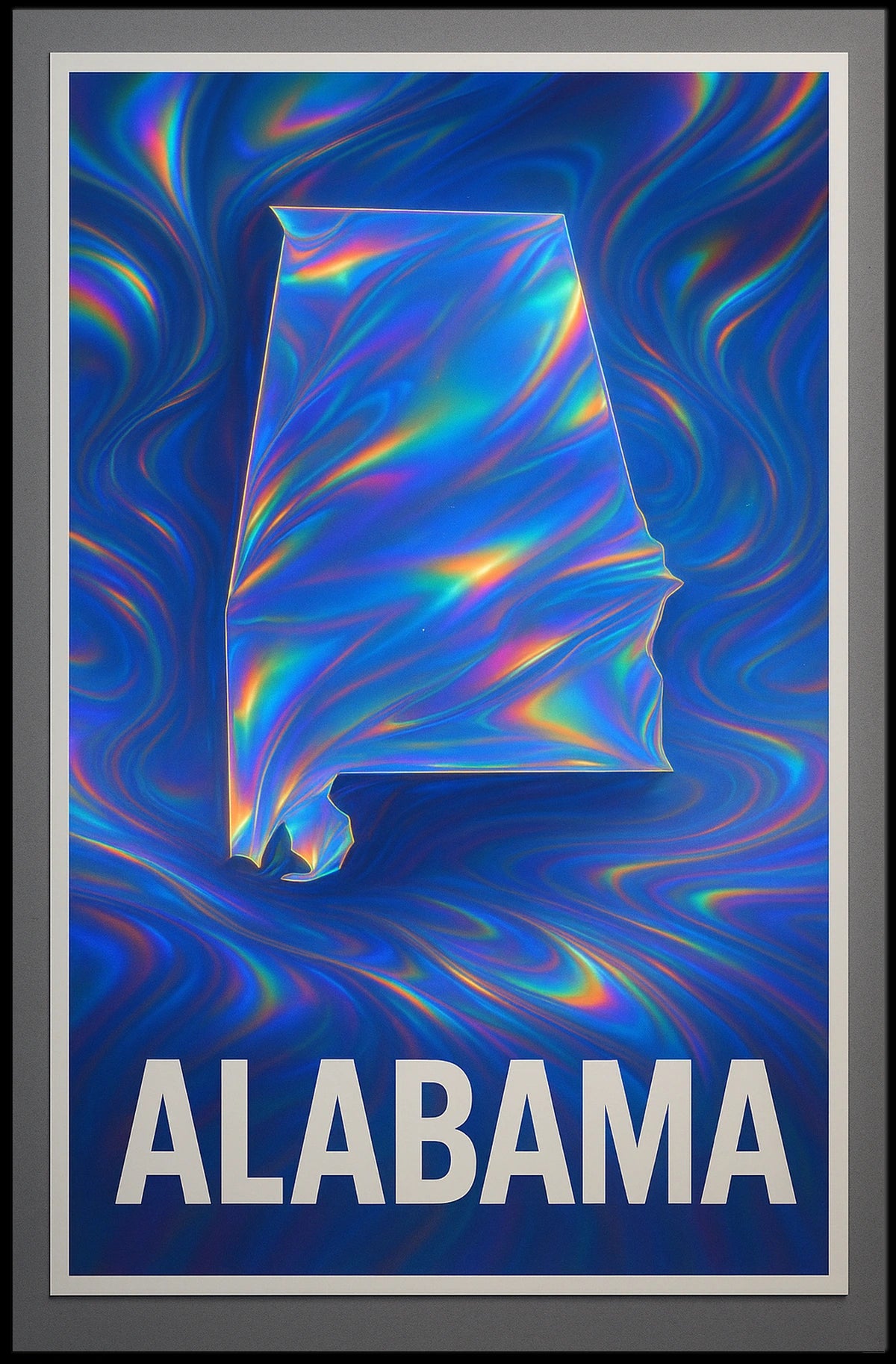 Vibrant Alabama Poster