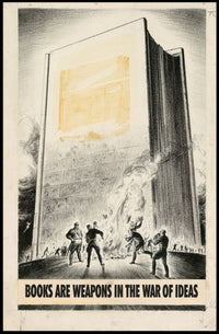 Books as Weapons in the War of Ideas Poster PosterGoat