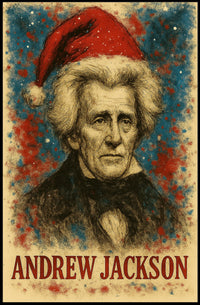 Andrew Jackson 7th President of the United States Christmas SeriesPoster
