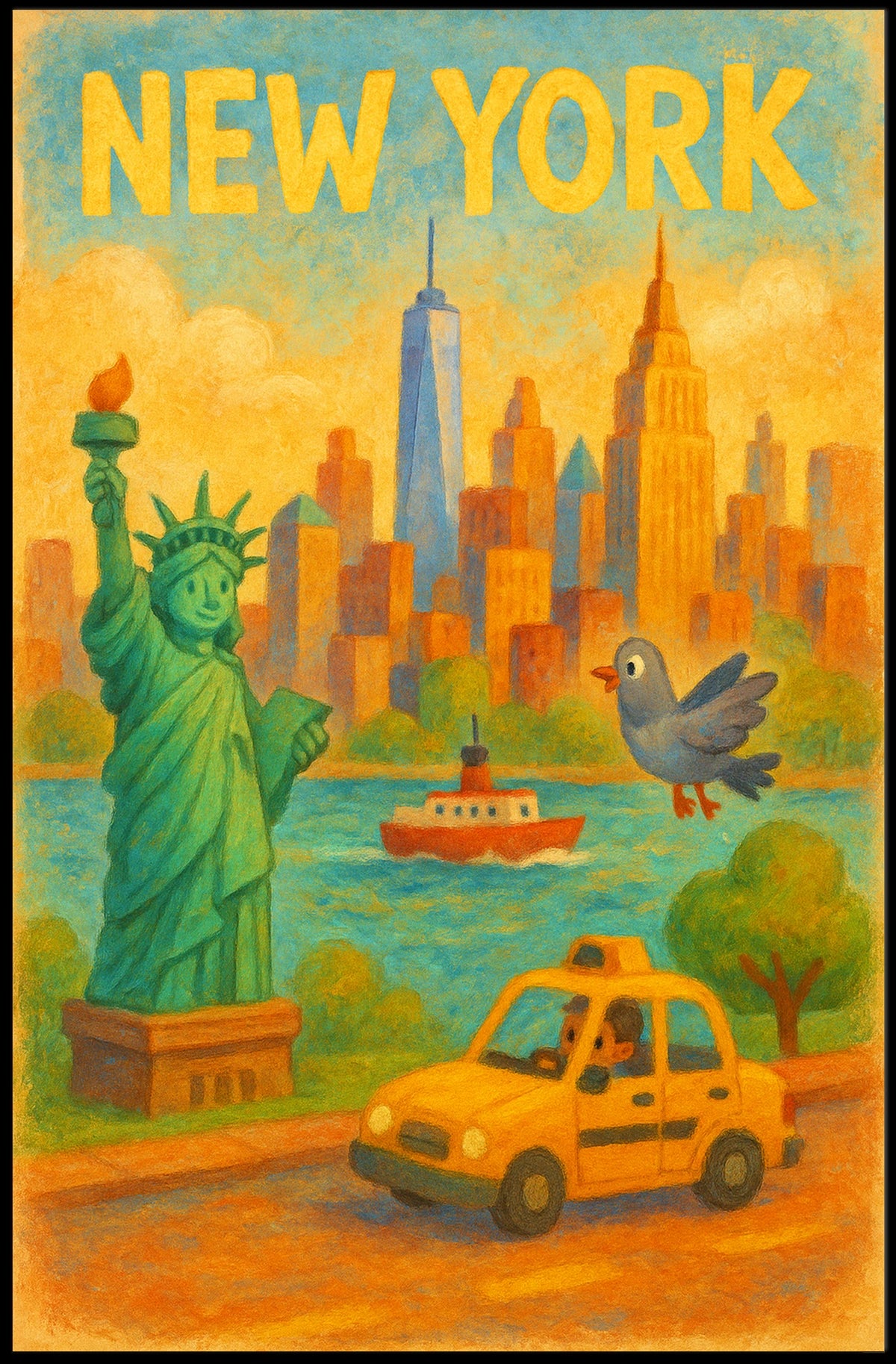 New York City Vibes Poster