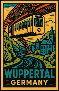 Wuppertal, Germany Poster