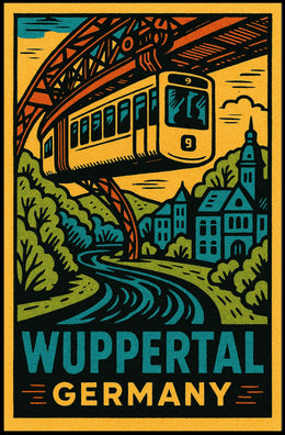 Wuppertal, Germany Poster