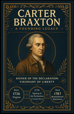 Carter Braxton A Founding Legacy Poster PosterGoat