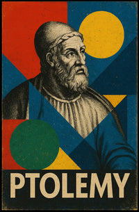 Ptolemy Tribute Vintage Art Poster