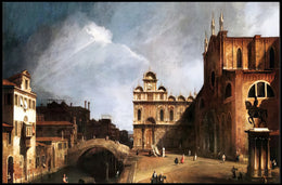 Venetian Cityscape with Historical Elegance Cultural or Heritage Poster