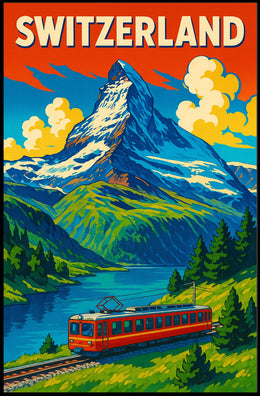 Switzerland Travel Poster
