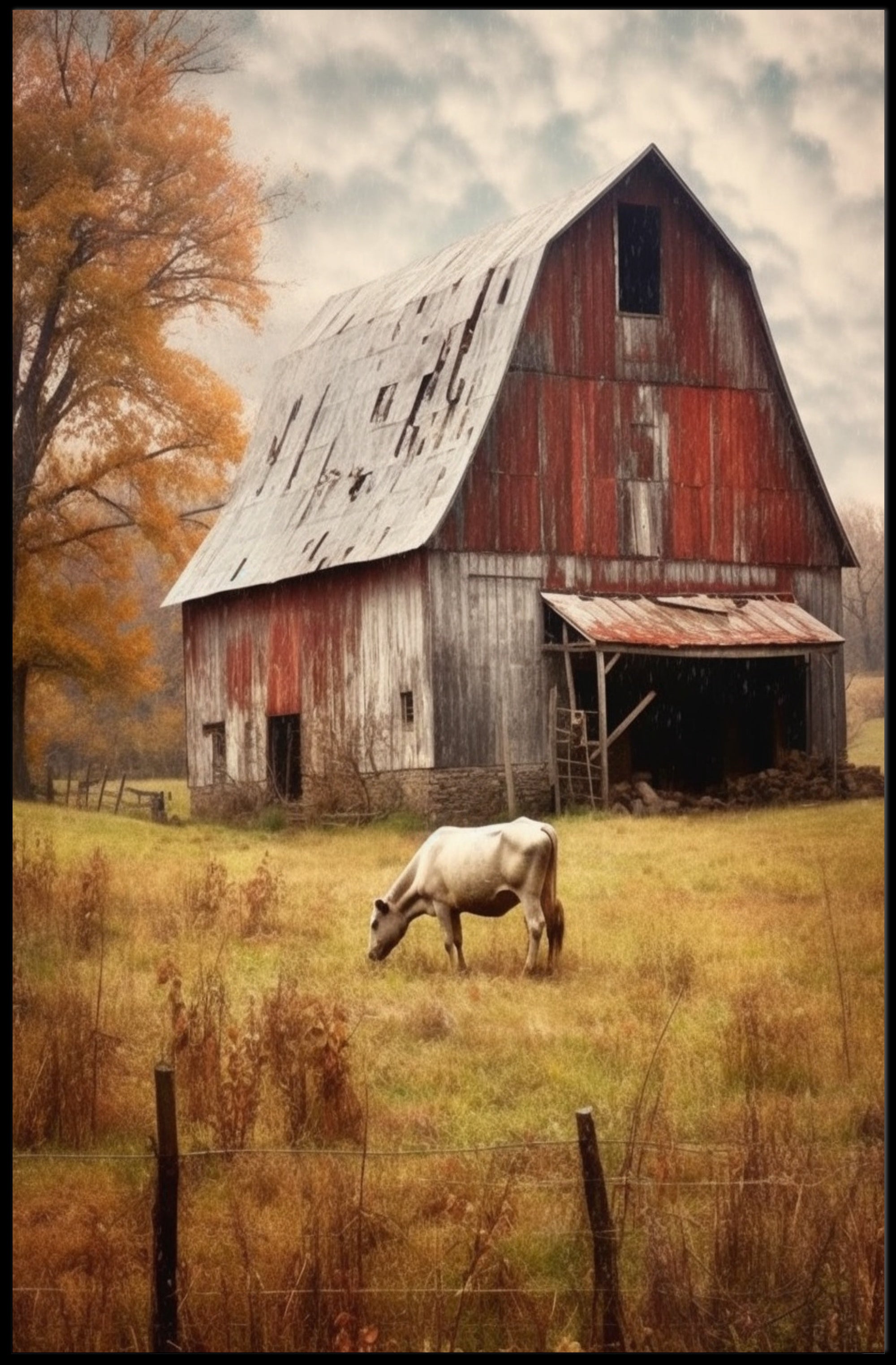 Tranquil Countryside Scene Poster