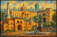 Santo Domingo Dominican Republic Poster