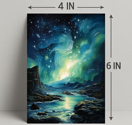Celestial Landscape Poster