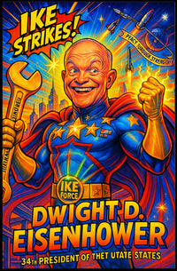 Dwight D. Eisenhower 34th President Poster PosterGoat