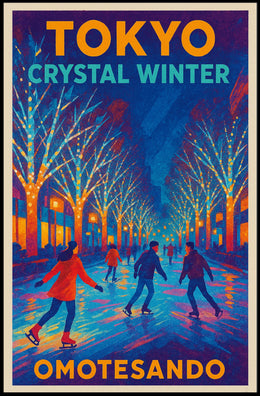 Tokyo Crystal Winter Omotesando Poster