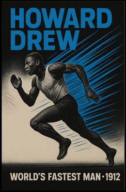 Howard Drew WorldS Fastest Man Poster