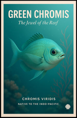 Green Chromis Jewel of the Reef Animal Poster PosterGoat