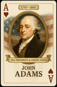 John Adams Second President History Print Legacy Poster