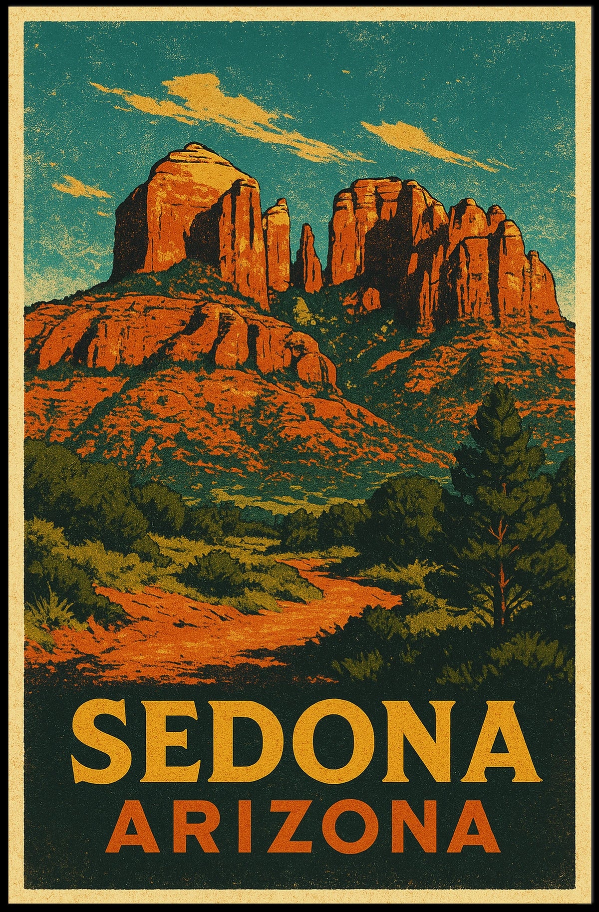 Sedona, Arizona Poster