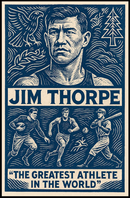 Celebrating Jim Thorpe Poster