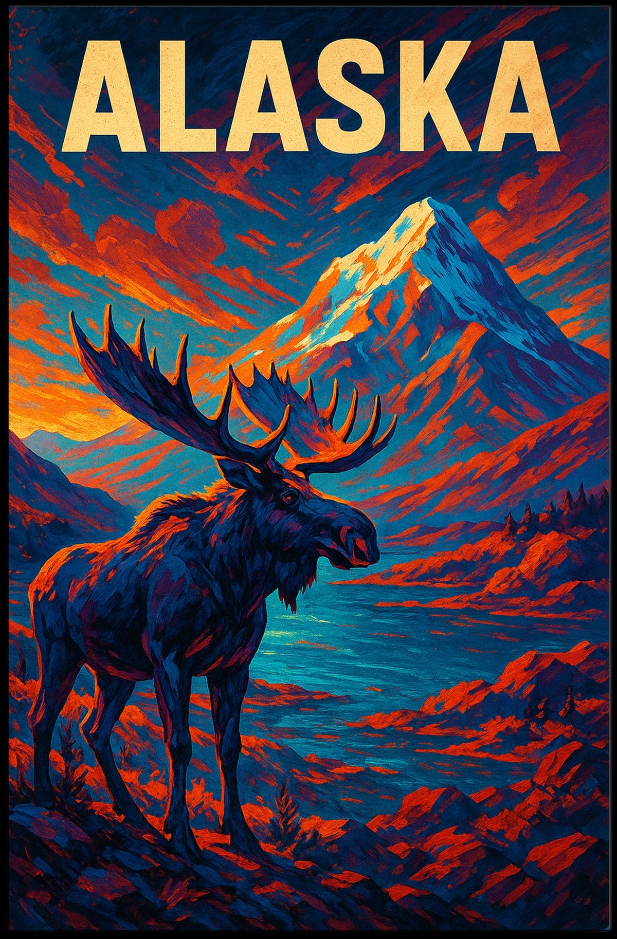 Majestic Alaska Poster
