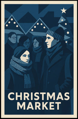 Christmas Market Celebration Poster