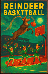 Reindeer Basketball Extravaganza Poster