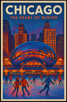 Chicago The Heart Of Winter Poster