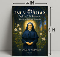 Saint Emily de Vialar Light of the Unseen Poster PosterGoat