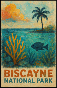 Biscayne National Park Poster