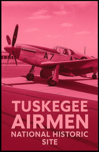 Tuskegee Airmen Collectors Vintage Aviation Poster