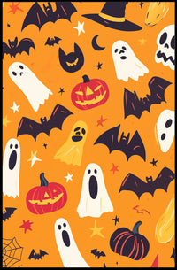 Halloween Theme Whimsical Festive Spooky Poster