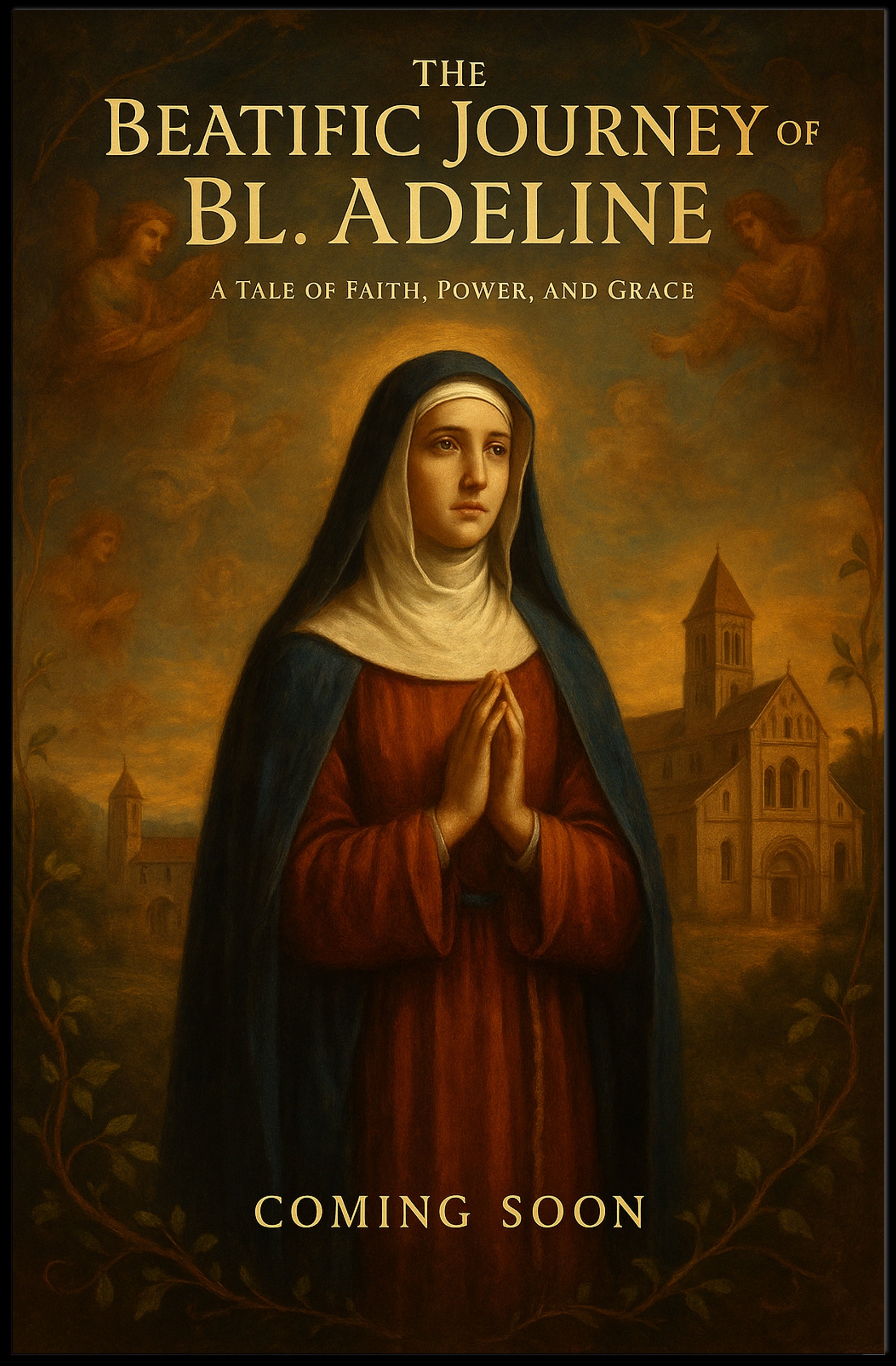 Beatific Journey Bl Adeline Poster Print Religious