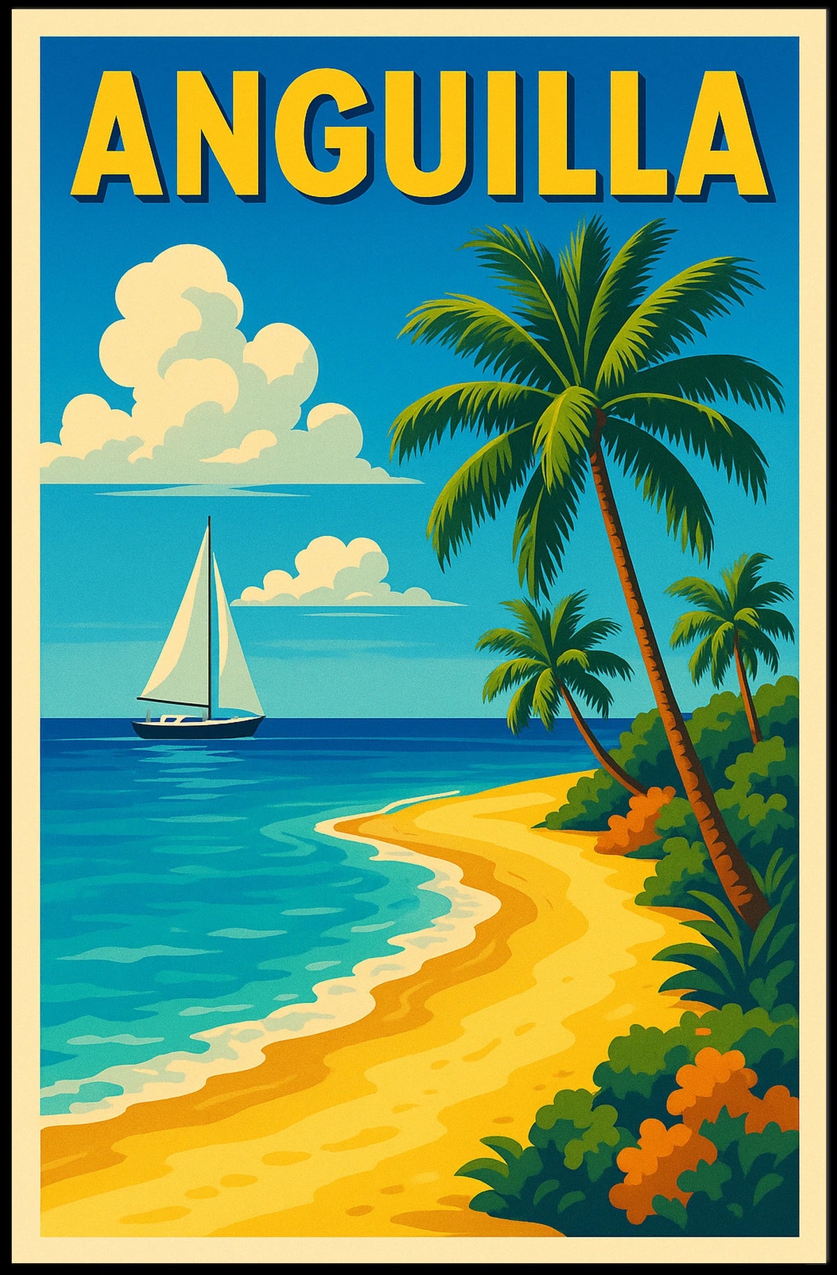 Anguilla Paradise Poster
