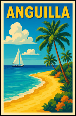 Anguilla Paradise Poster