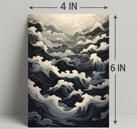 Ocean Waves A Serene Journey Poster PosterGoat