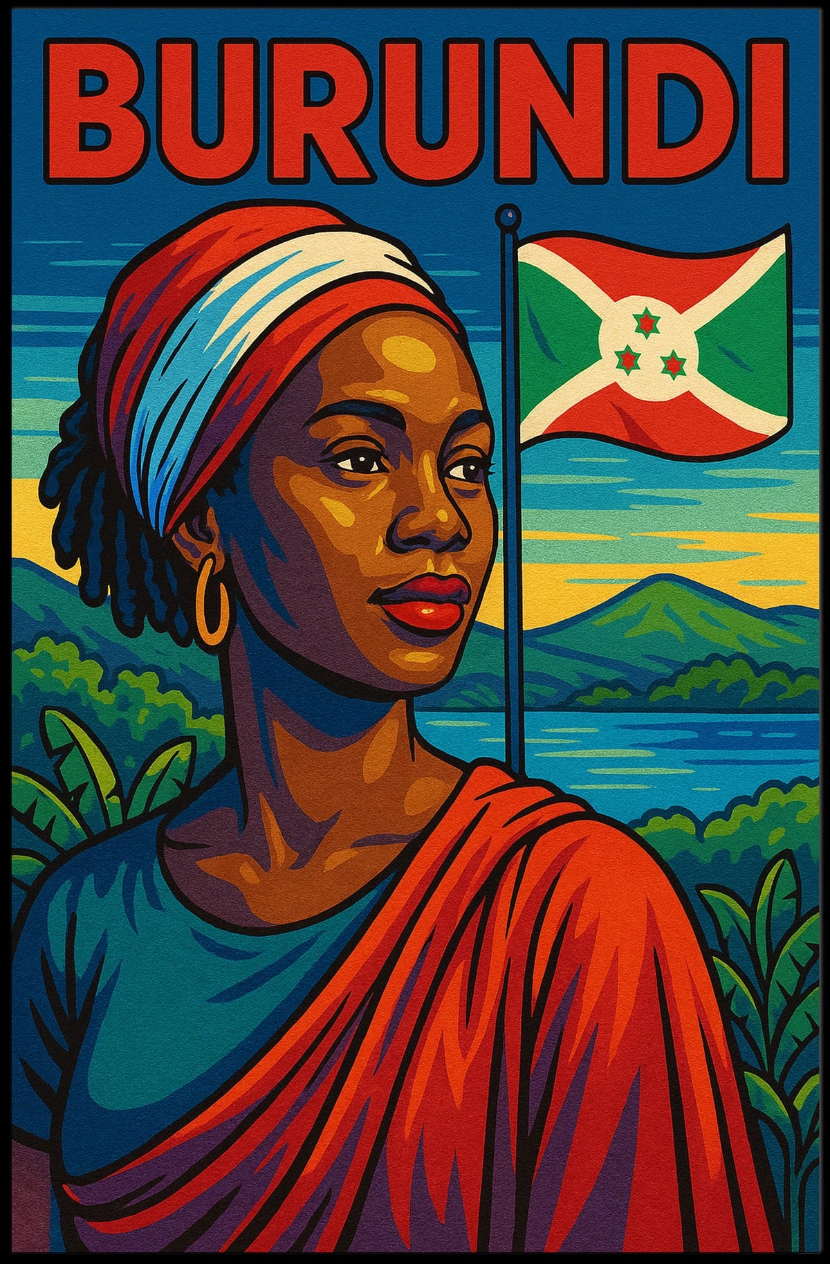 Burundi Pride Poster