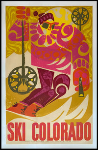 Ski Colorado Poster