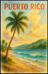 Puerto Rico Paradise Poster