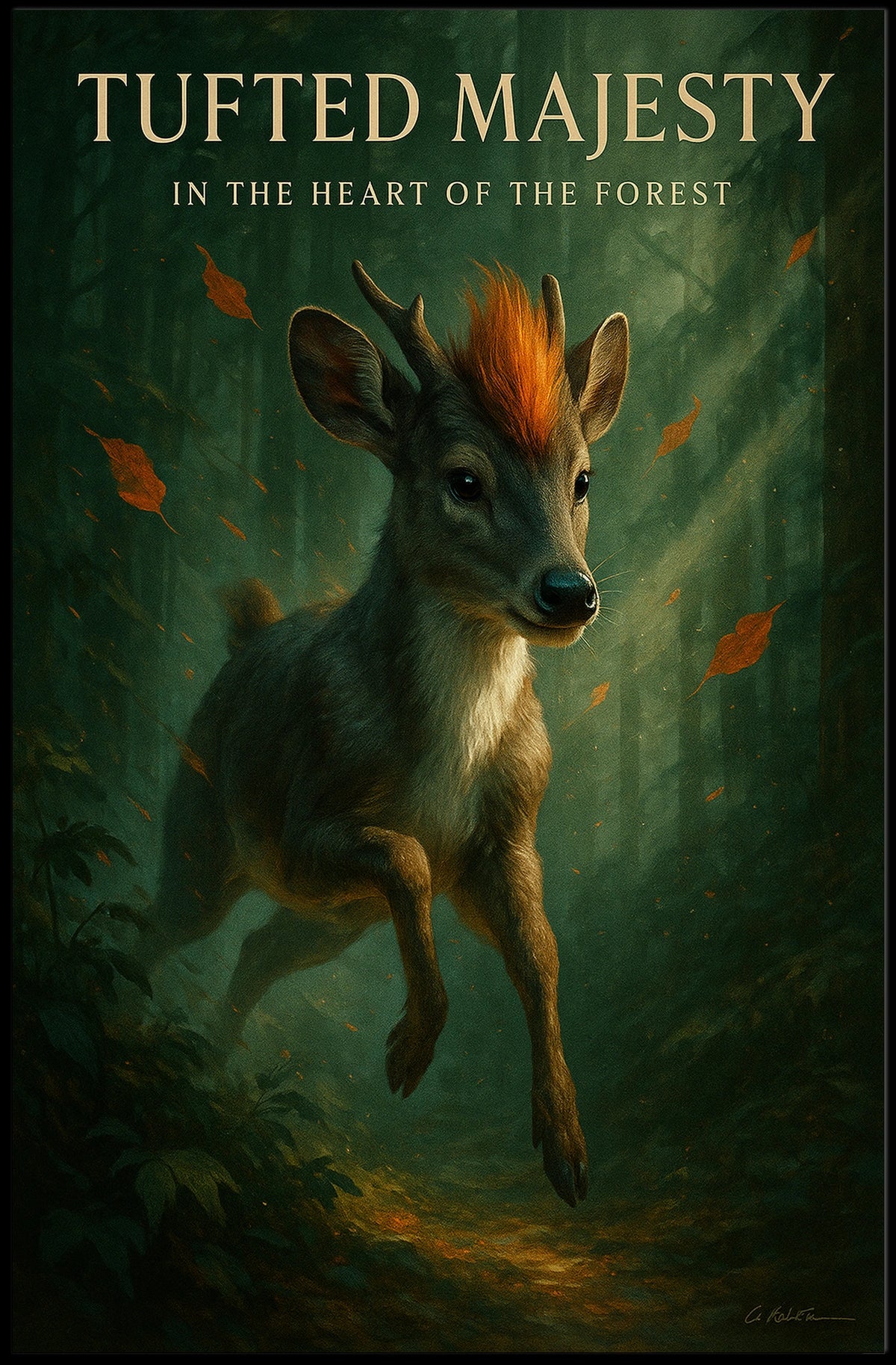 Tufted Majesty Poster